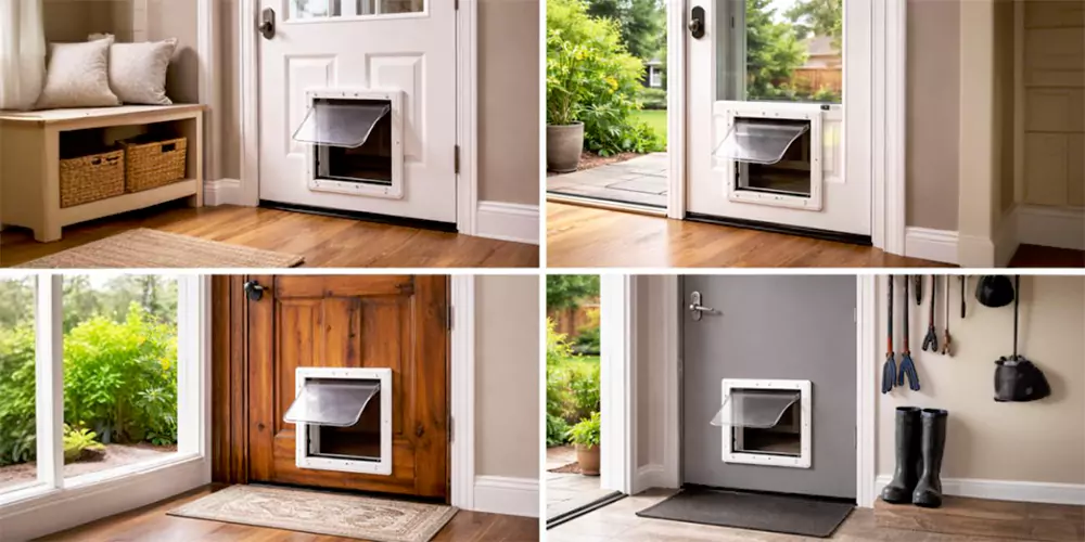 Which Door Types Support a Dog Door